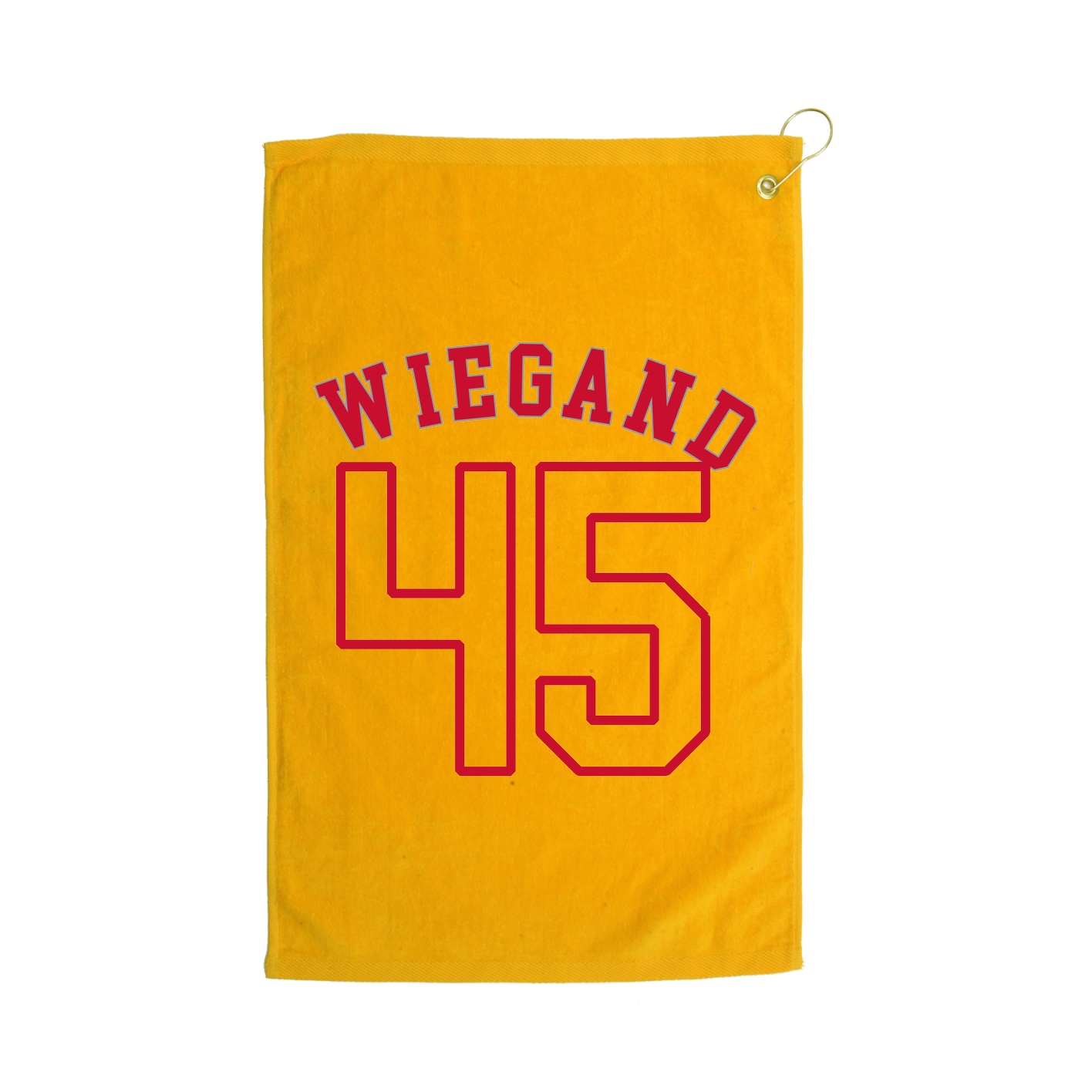 Golf Towel — Shirsey Arch in Gold