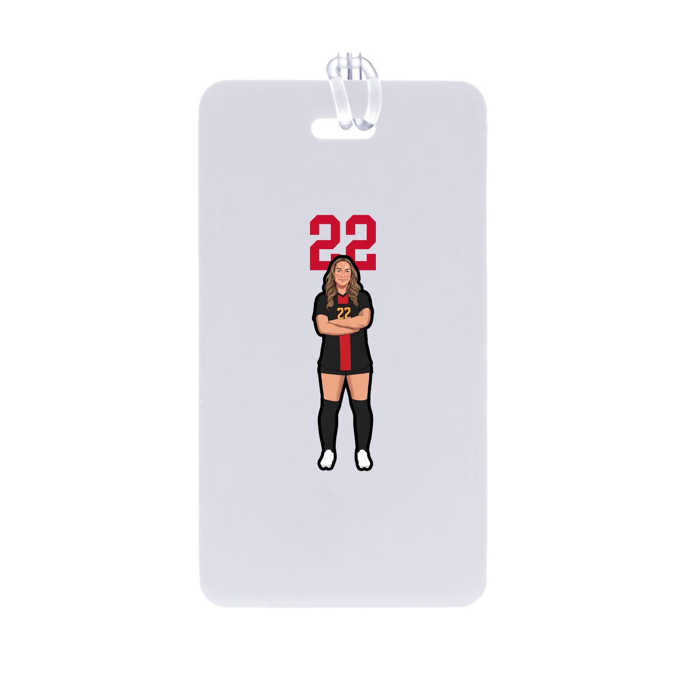 Bag Tag — Number Top in Classic