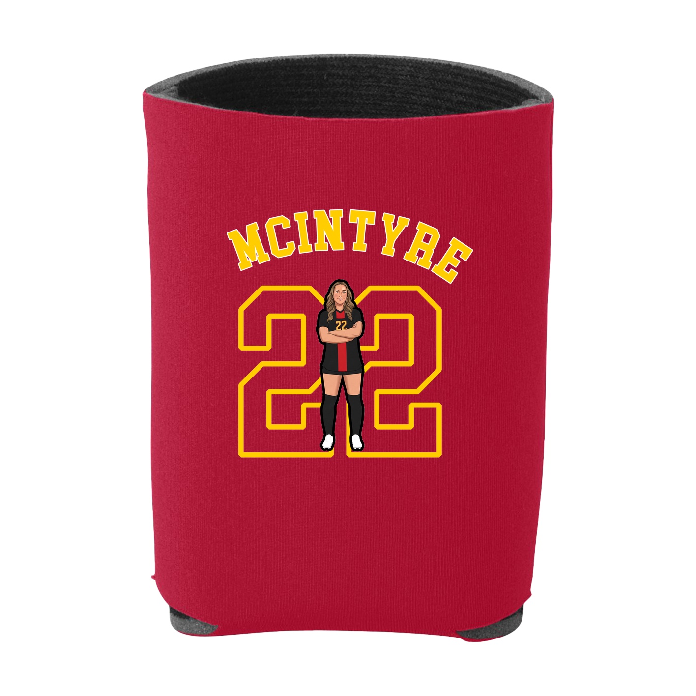 Can Holder — Shirsey Arch in Red