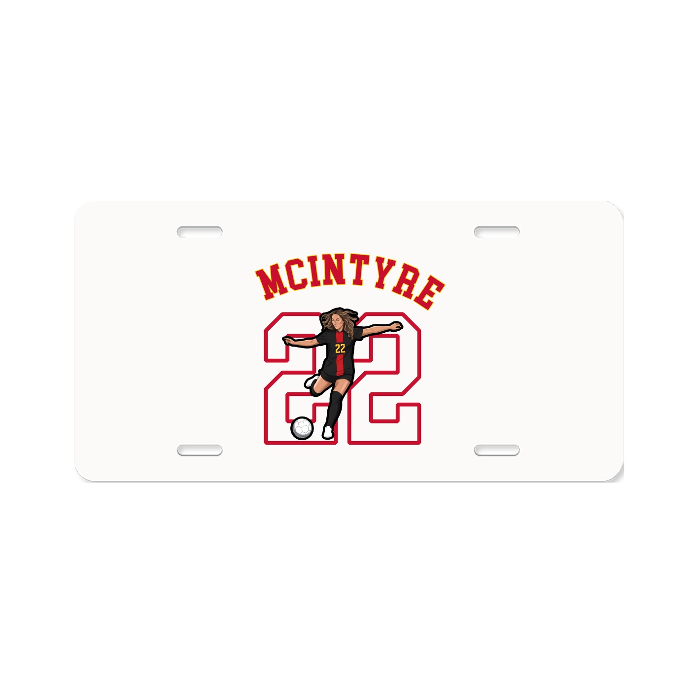 License Plate — Shirsey Arch in Classic