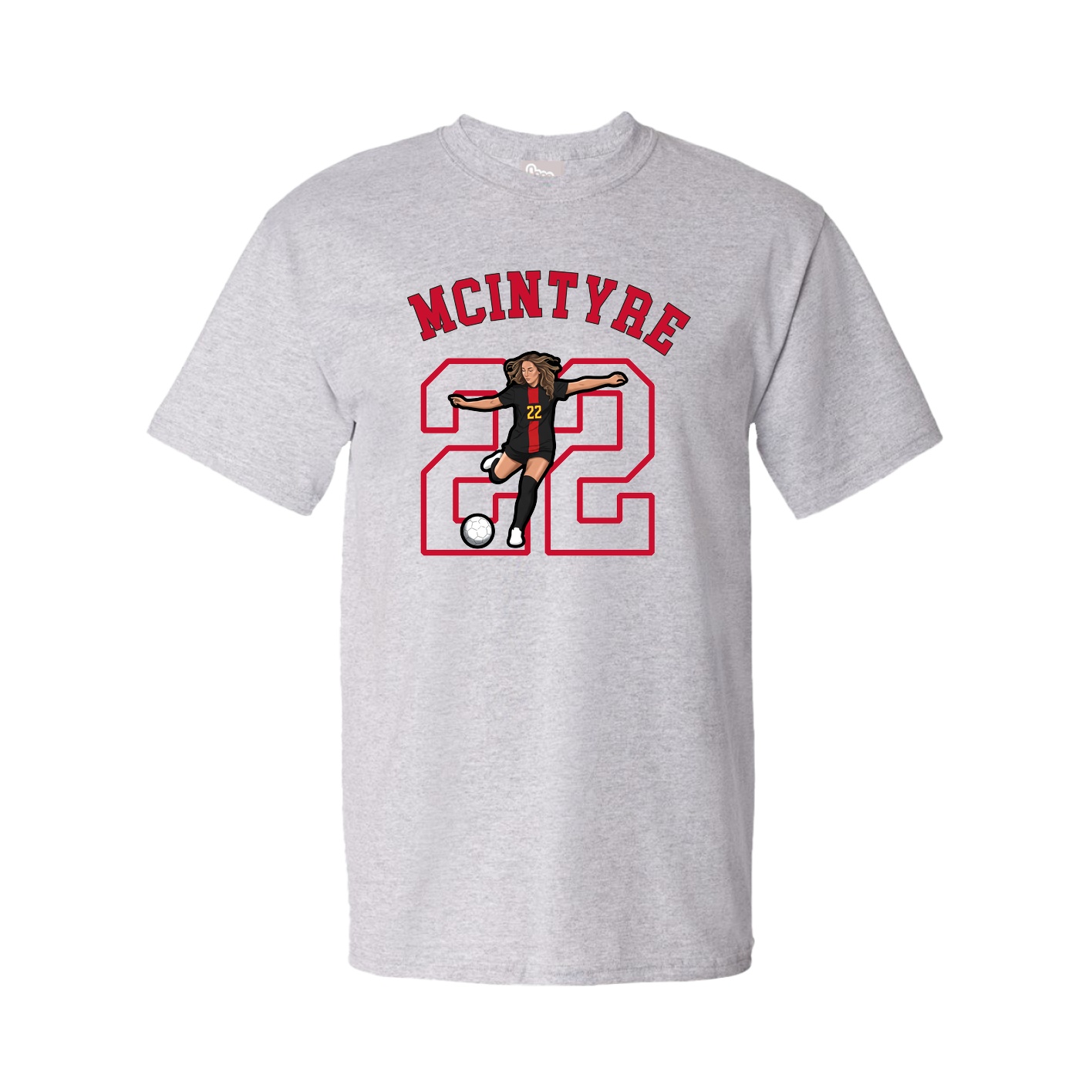 Youth Tee — Shirsey Arch in Grey