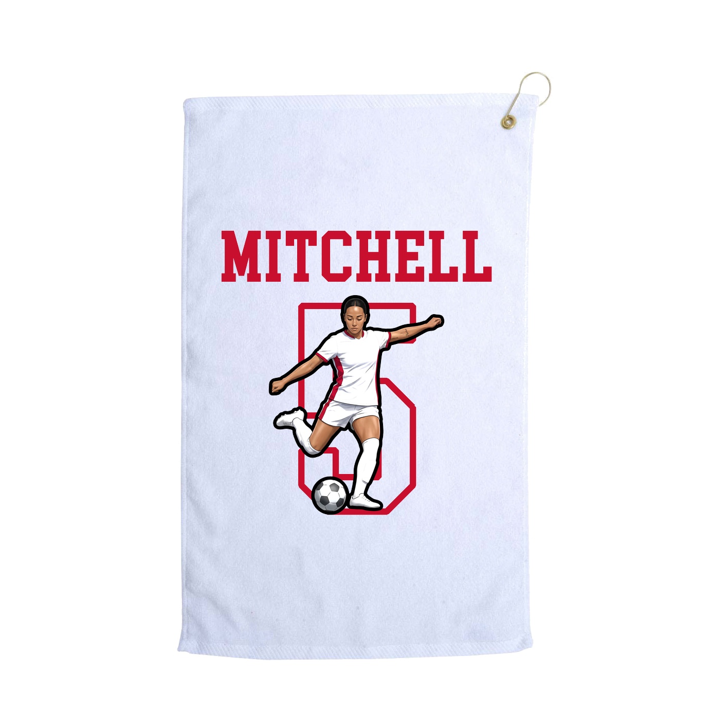 Golf Towel — Shirsey in White