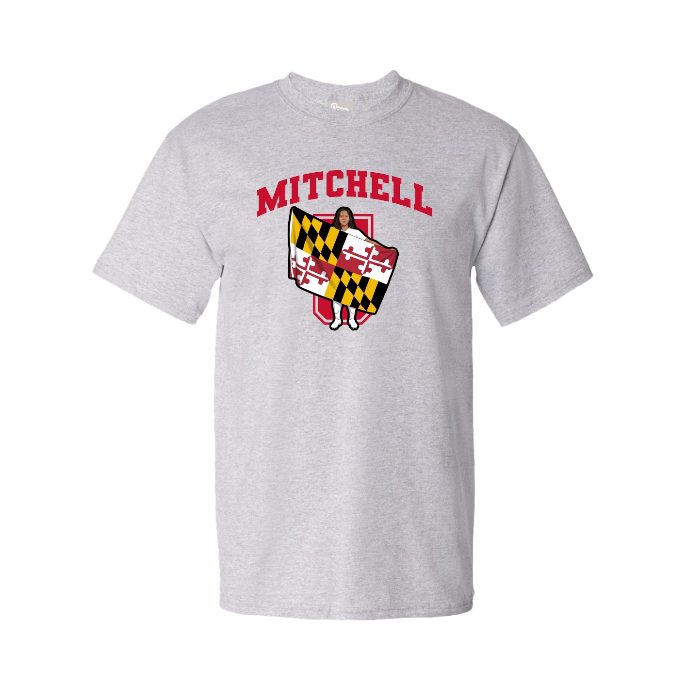 Tee — Number in Grey