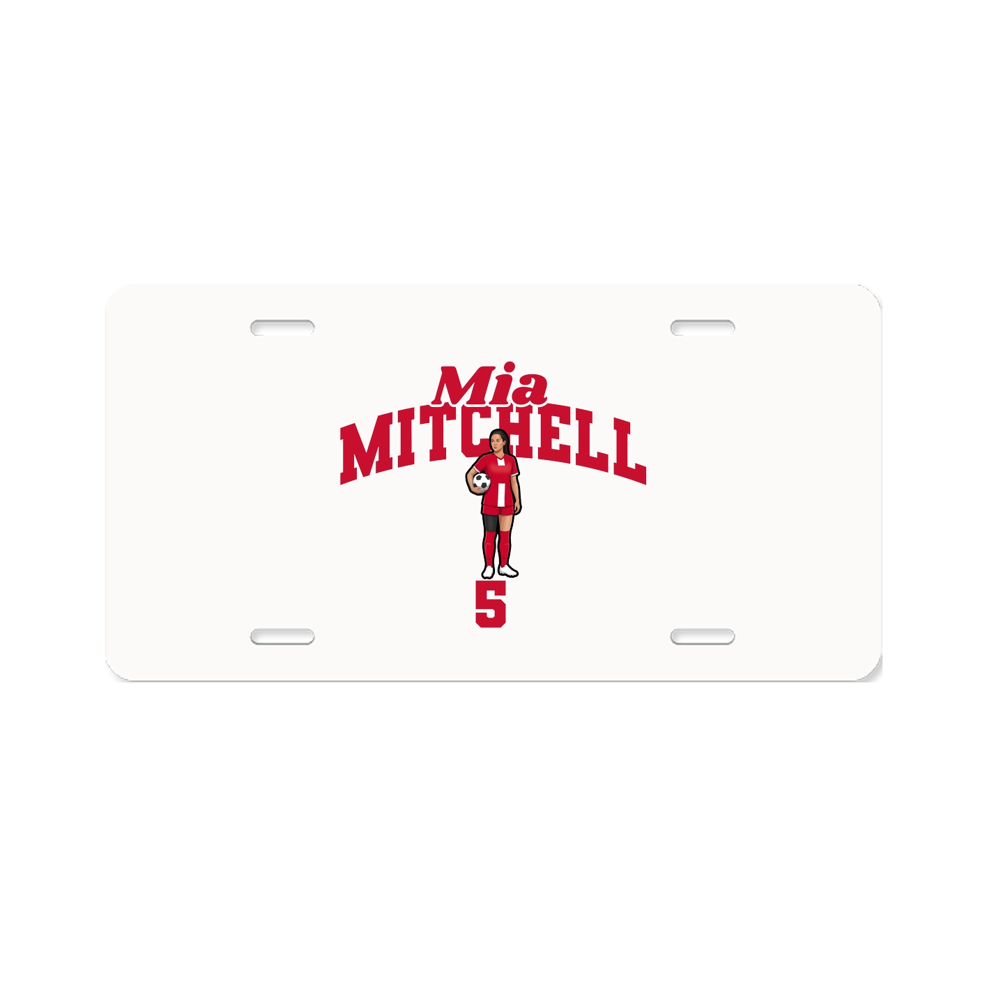 License Plate — Signature Arch in Classic