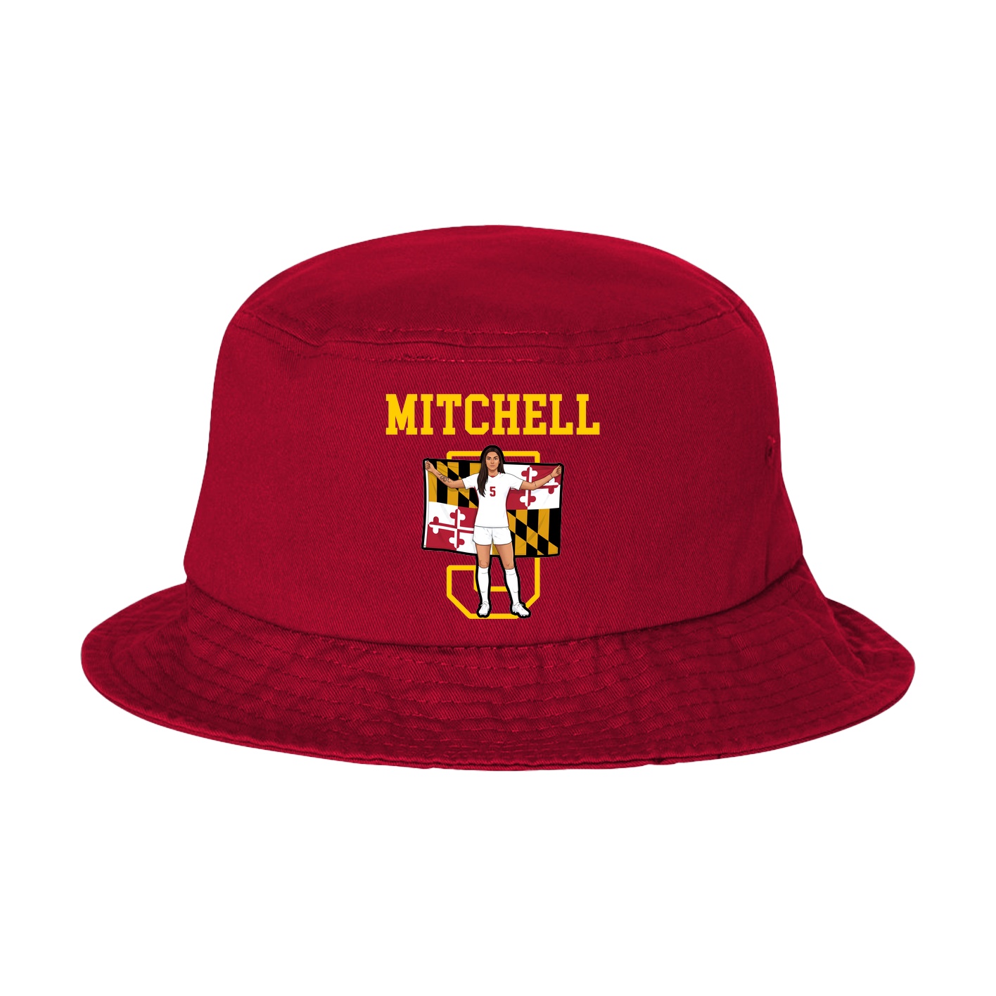 Bucket Cap — Shirsey in Red