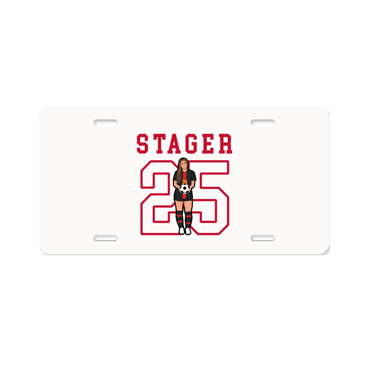 License Plate — Shirsey in Classic