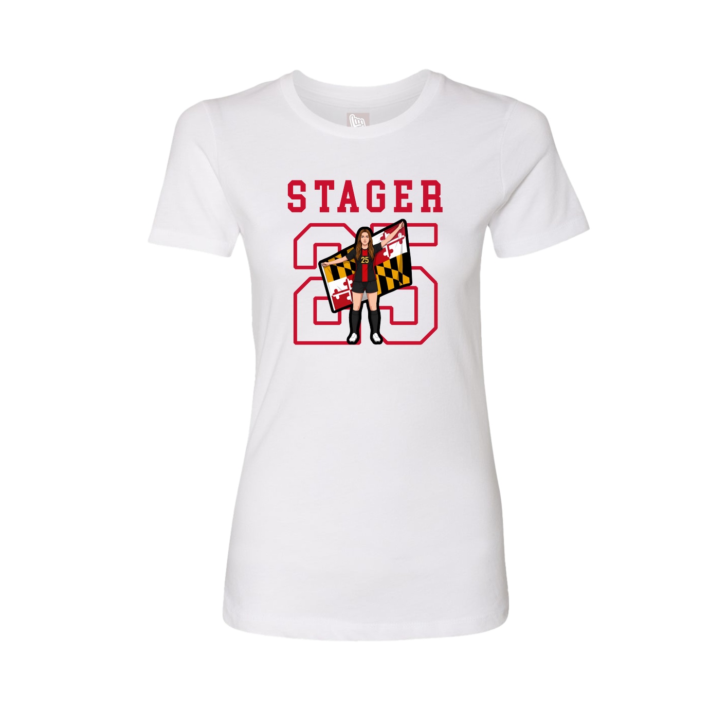Fitted Women's Tee — Shirsey in White