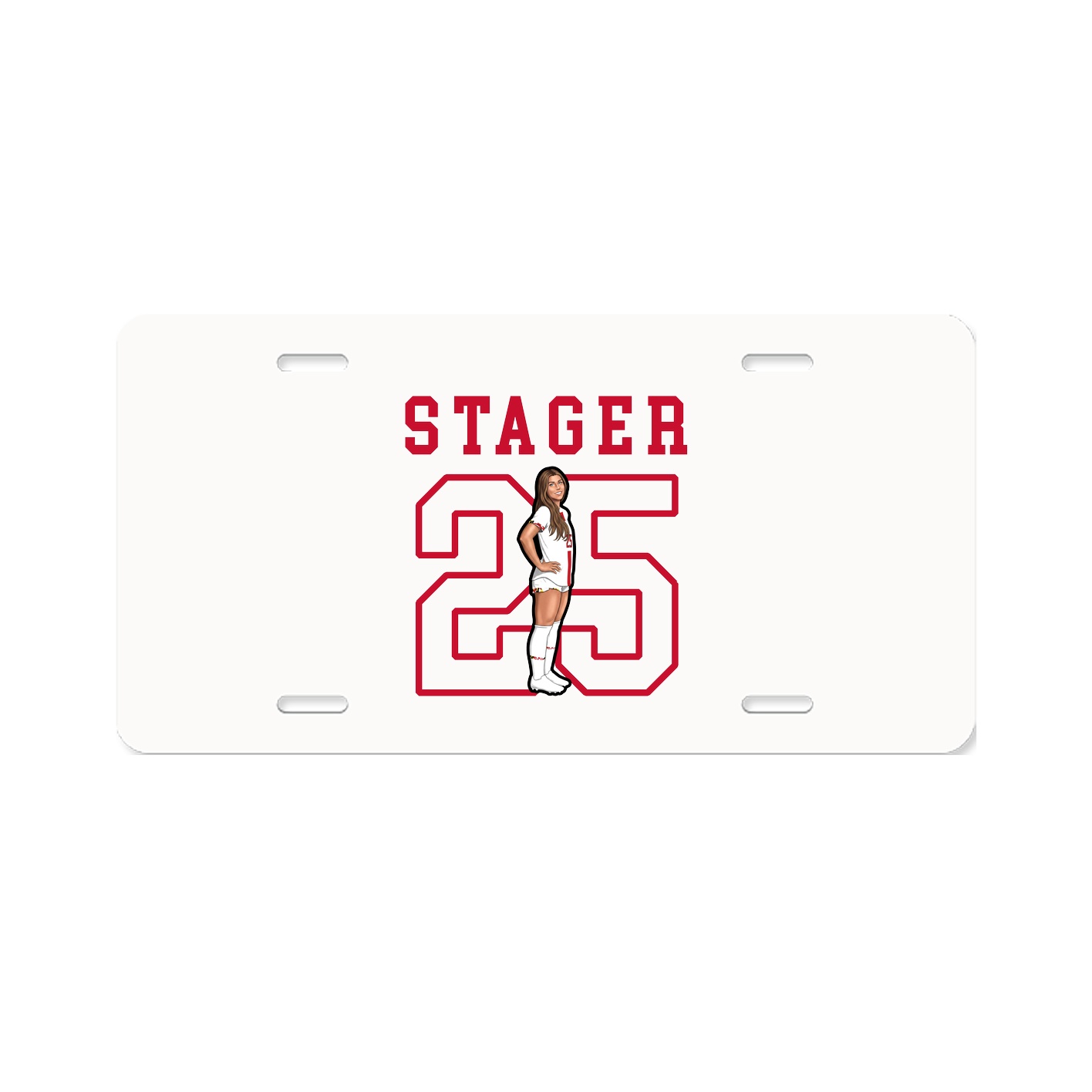 License Plate — Shirsey in Classic
