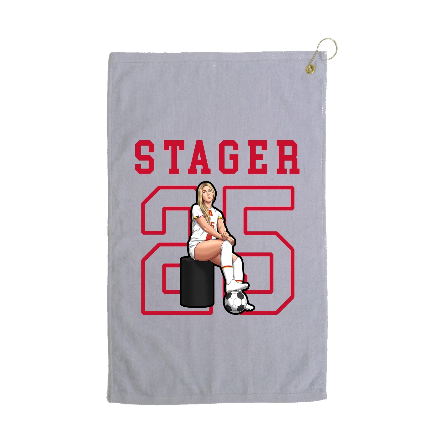Golf Towel — Shirsey in Grey