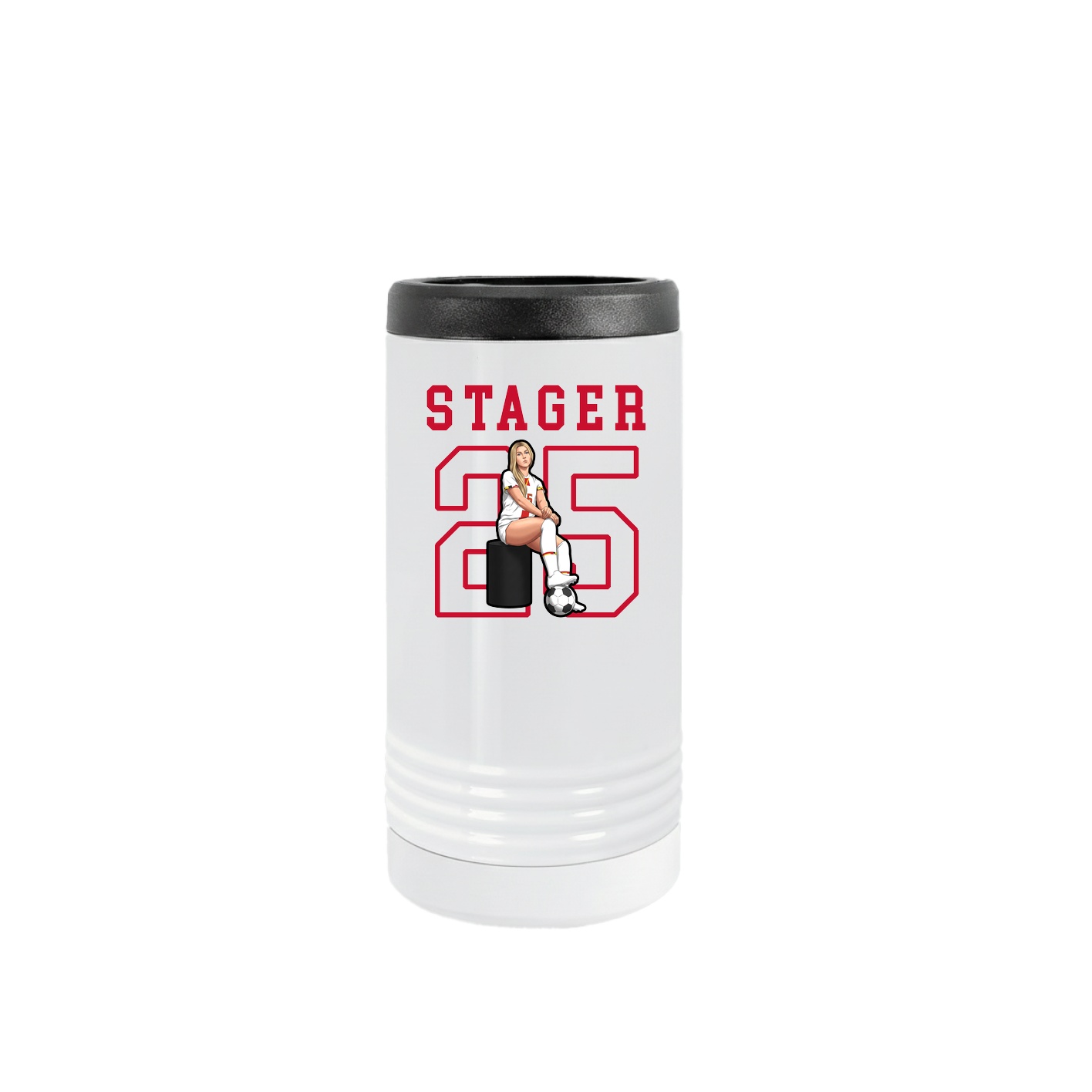 Slim Beverage Holder — Shirsey in White