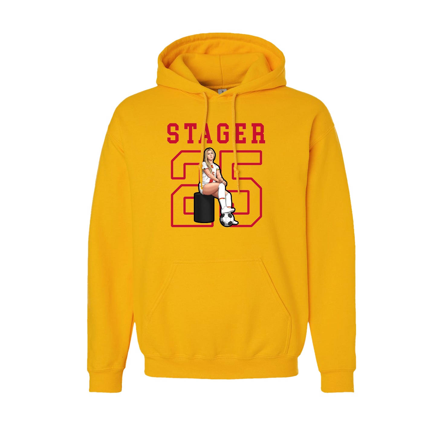 Hoodie — Shirsey in Gold
