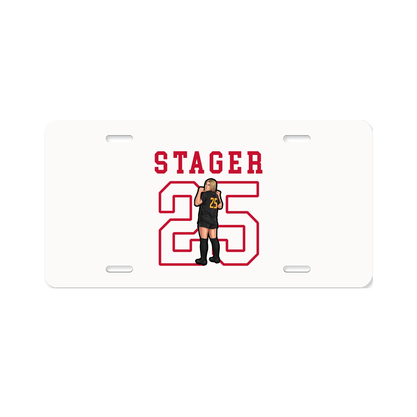 License Plate — Shirsey in Classic