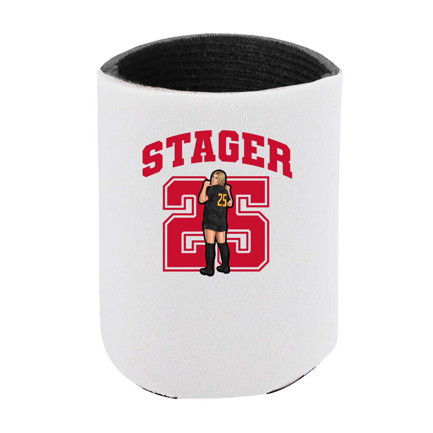 Can Holder — Number in White