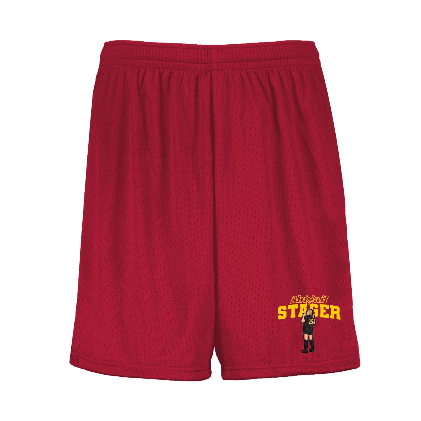 Shorts — Name Arch in Red