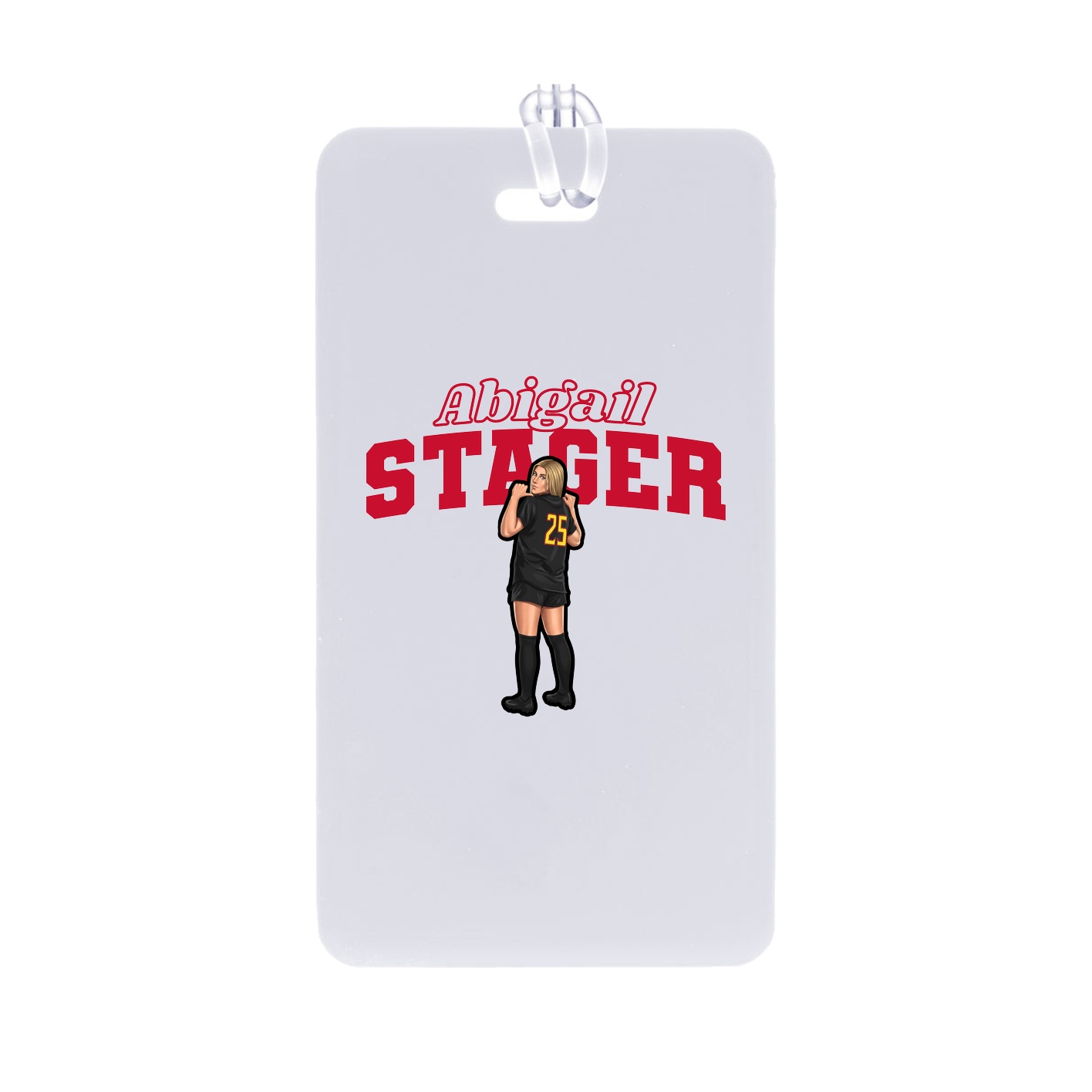Bag Tag — Name Arch in Classic