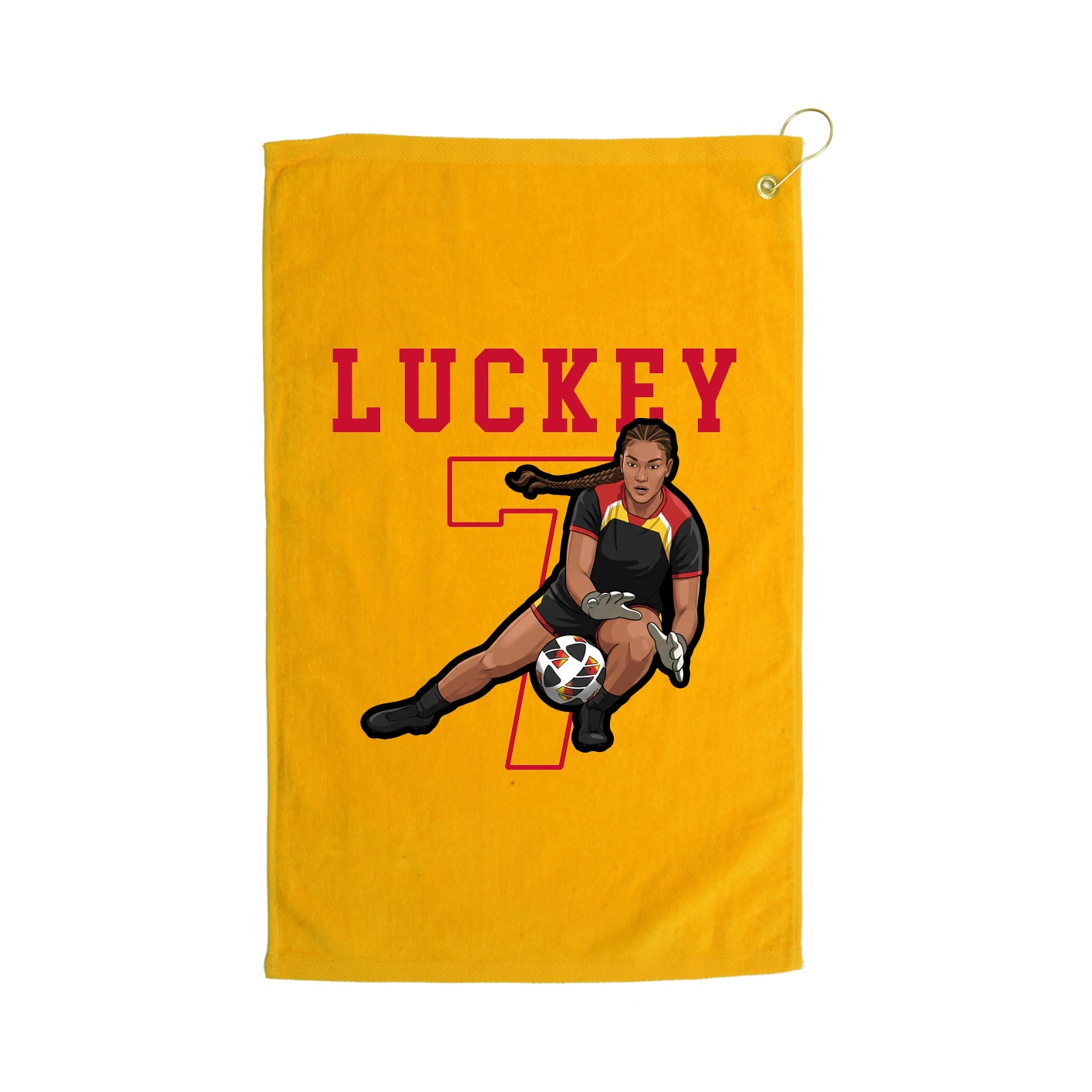 Golf Towel — Shirsey in Gold