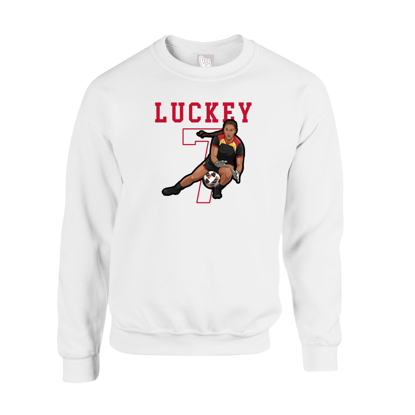Fleece Crew — Shirsey in White