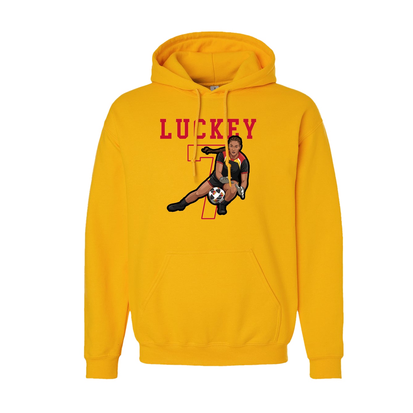 Youth Hoodie — Shirsey in Gold