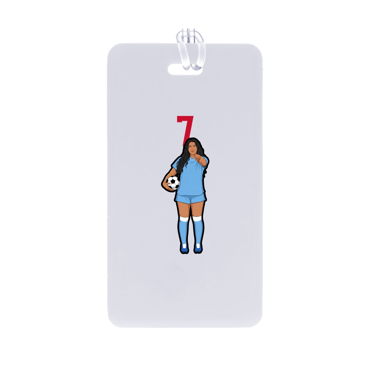 Bag Tag — Number Top in Classic