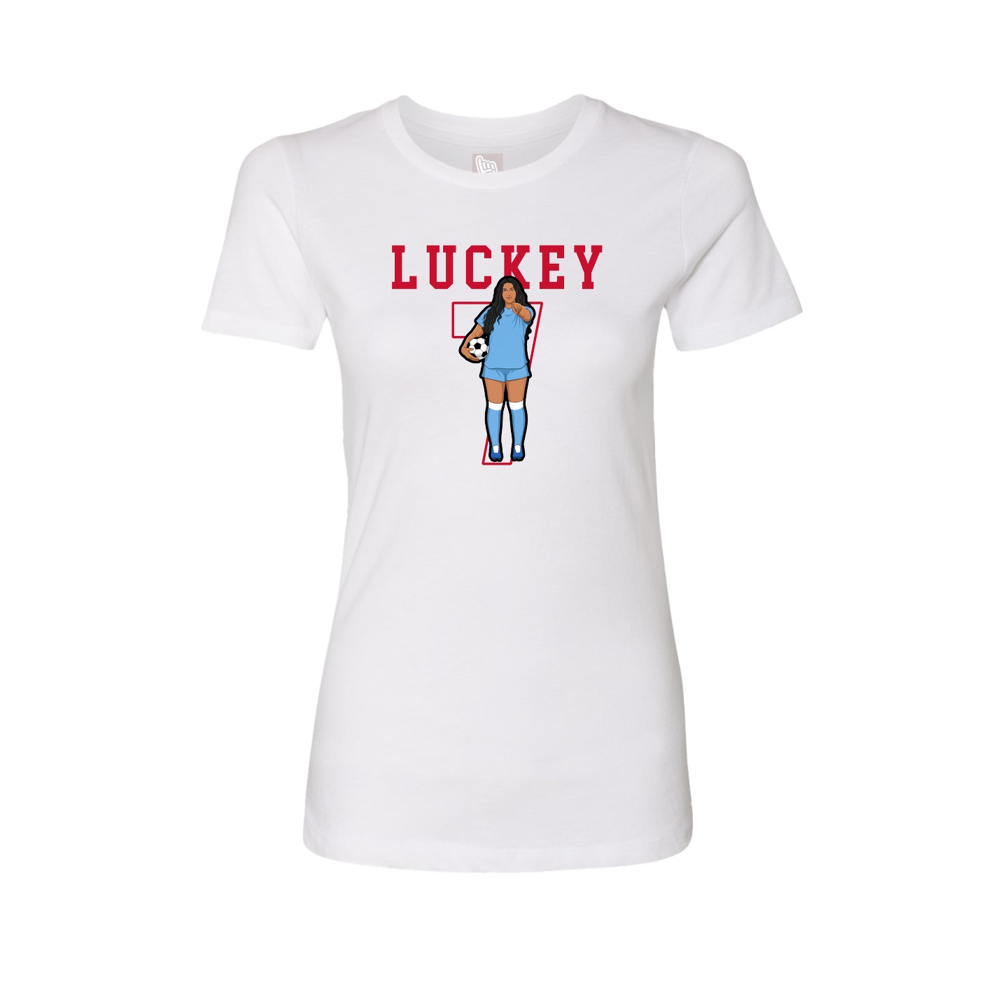 Fitted Women's Tee — Shirsey in White