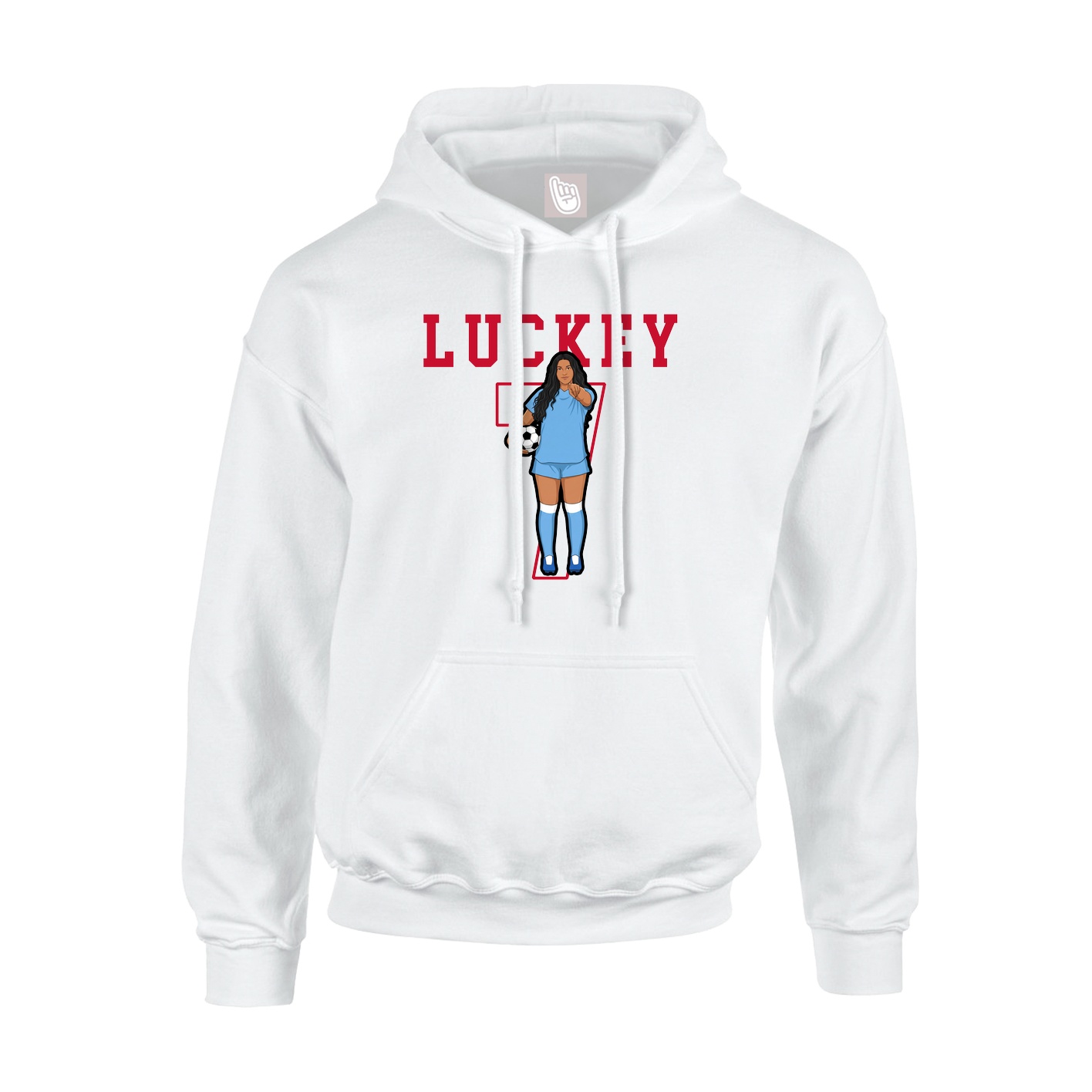 Youth Hoodie — Shirsey in White