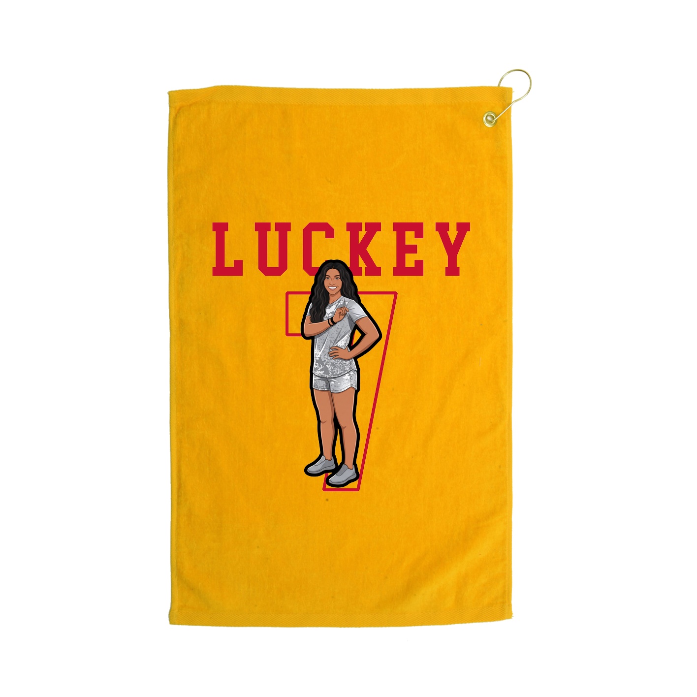 Golf Towel — Shirsey in Gold