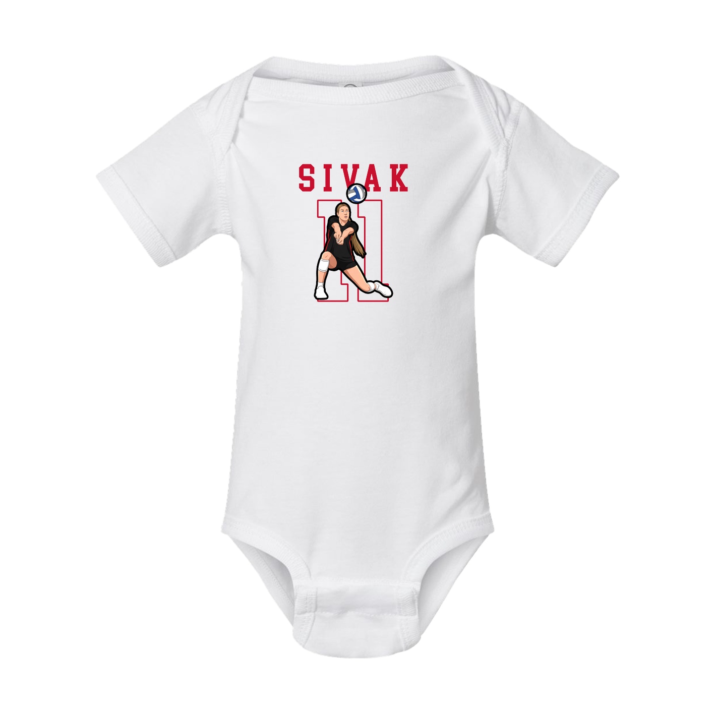Baby Onesie — Shirsey in White