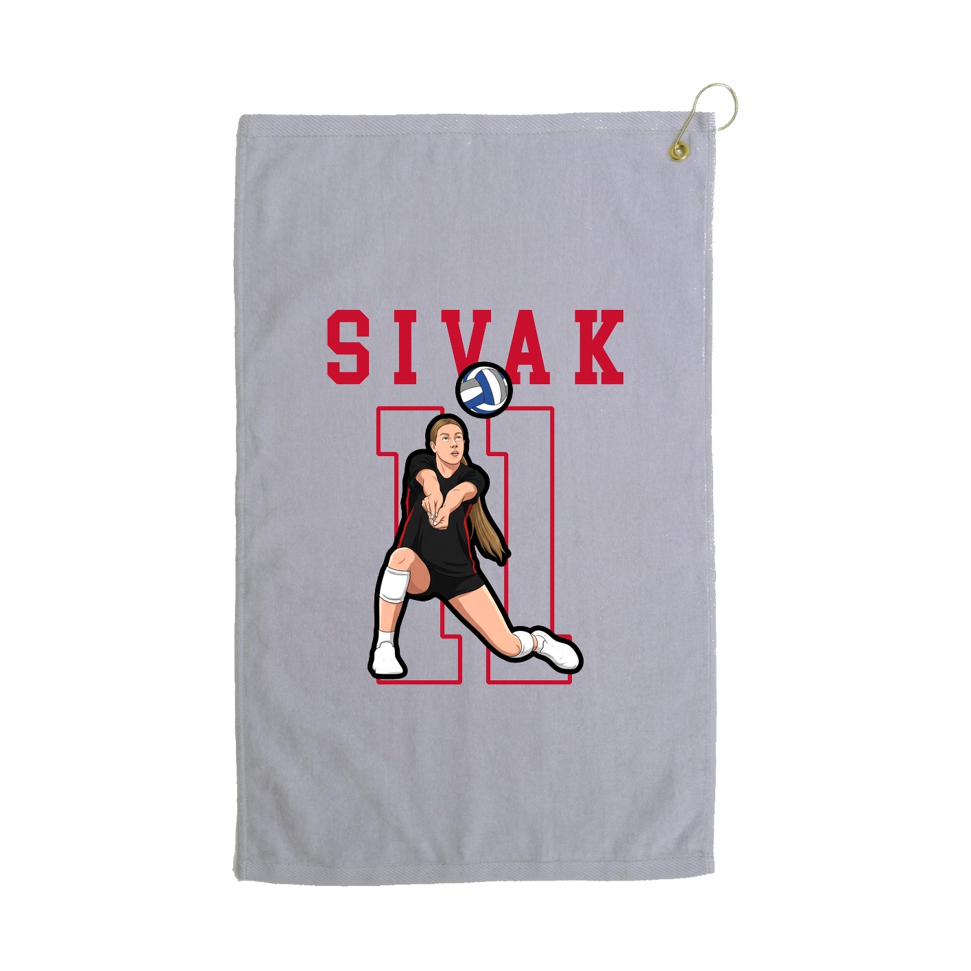 Golf Towel — Shirsey in Grey