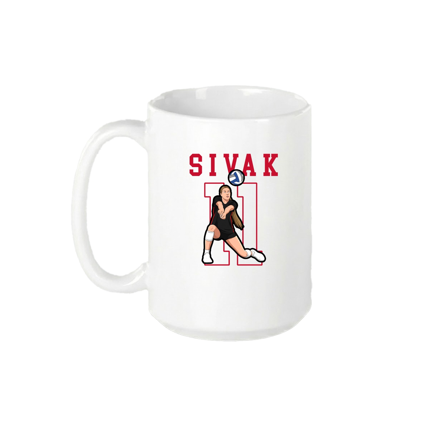 15oz Coffee Mug — Shirsey in White