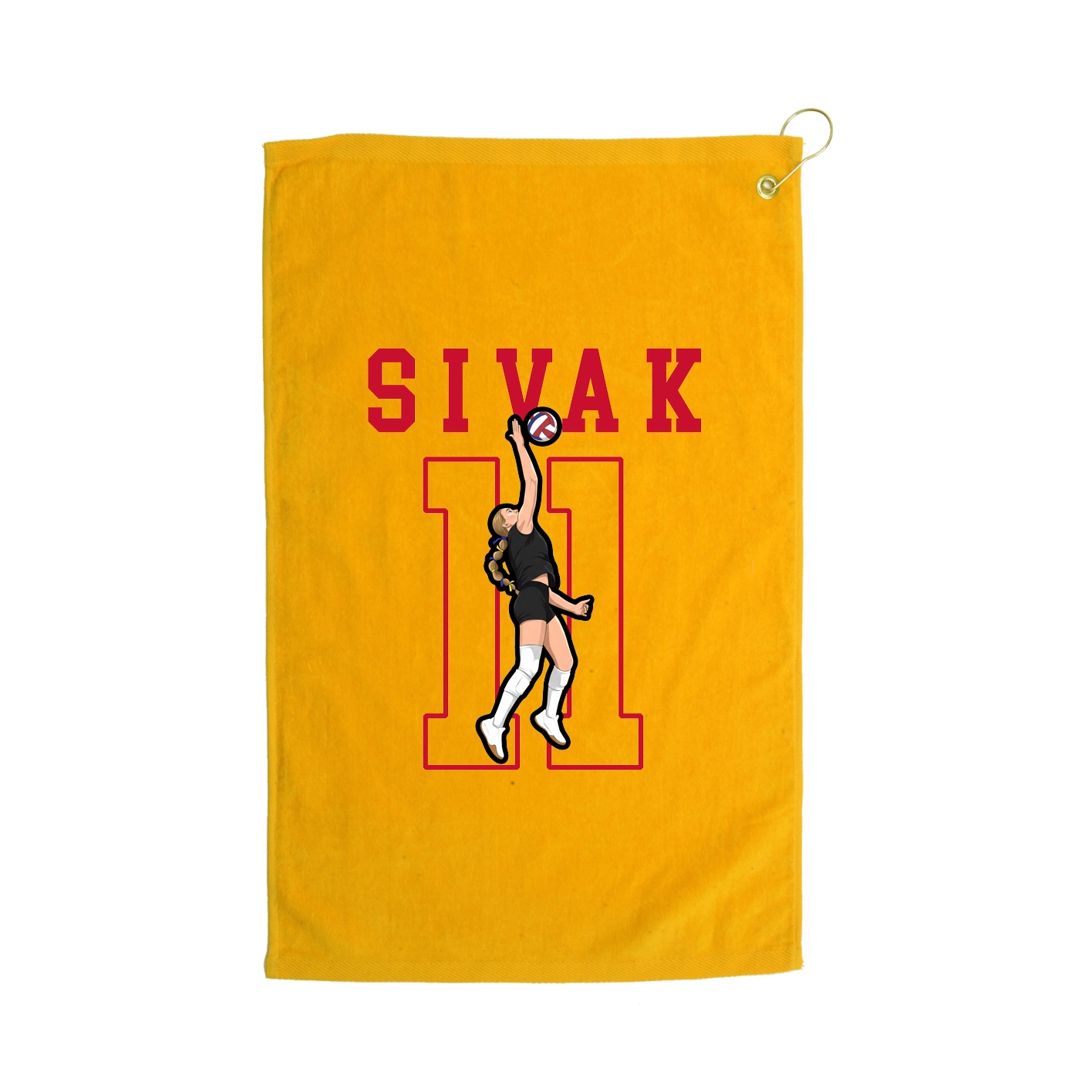 Golf Towel — Shirsey in Gold