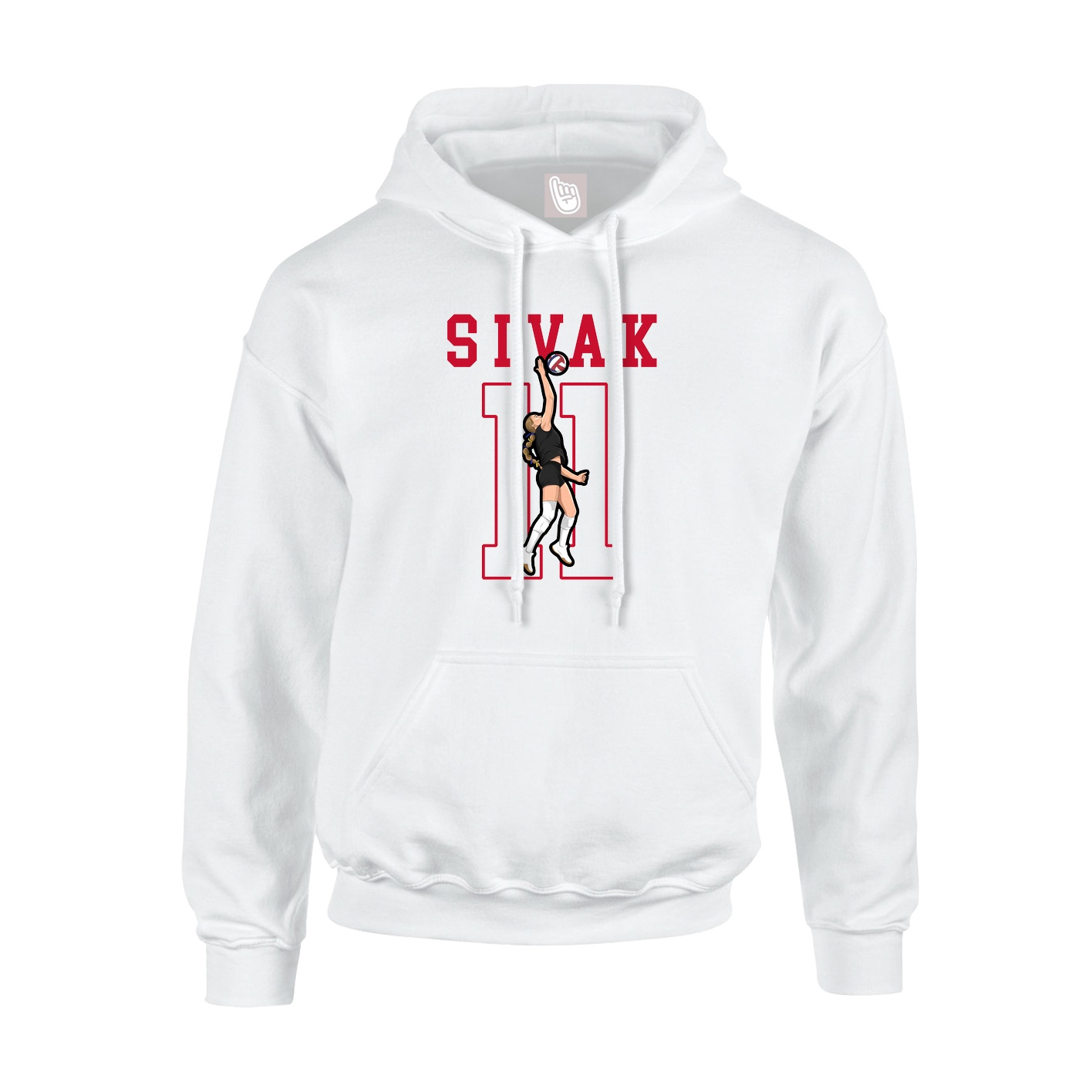 Youth Hoodie — Shirsey in White