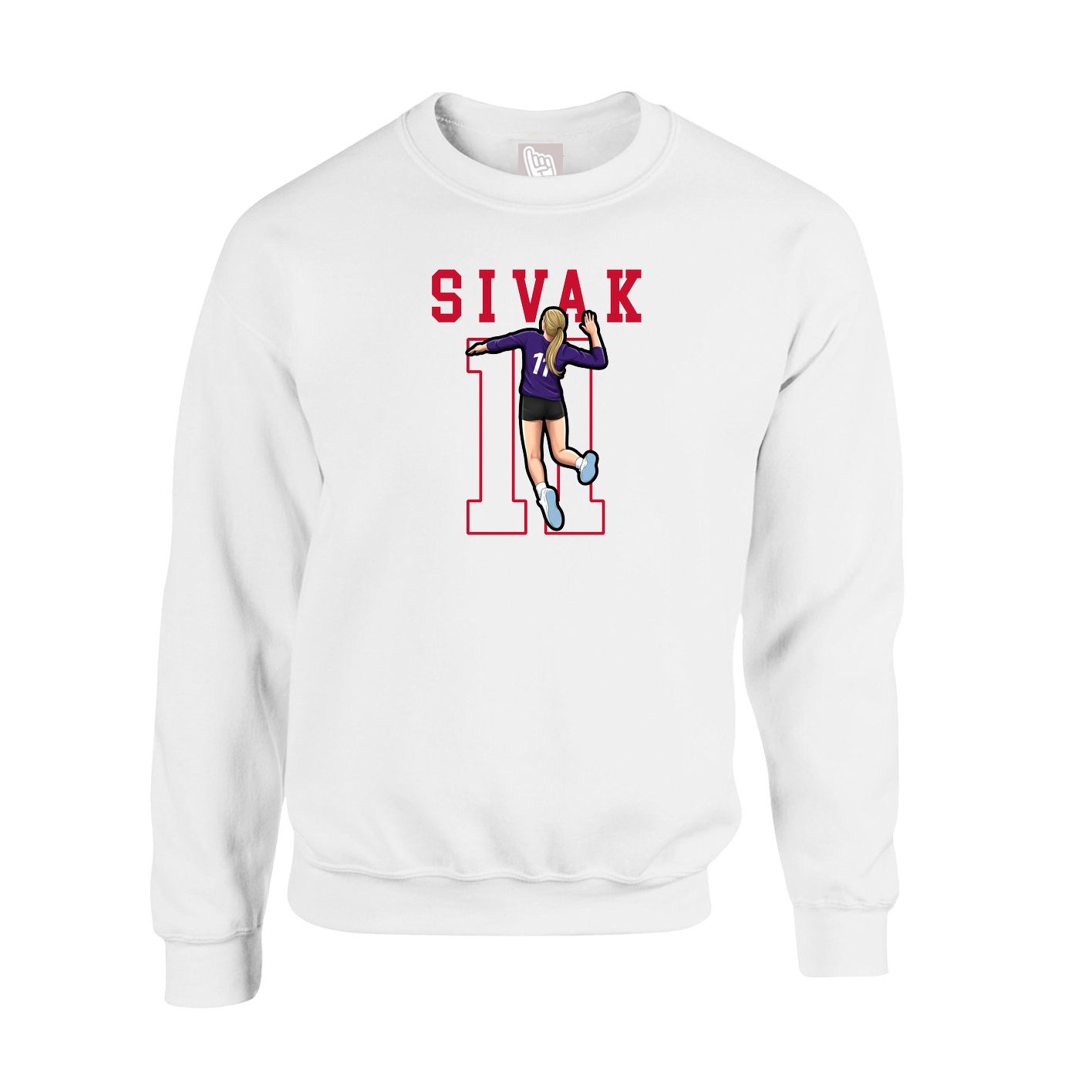 Fleece Crew — Shirsey in White