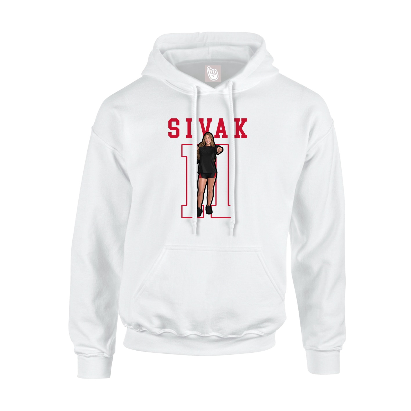 Youth Hoodie — Shirsey in White