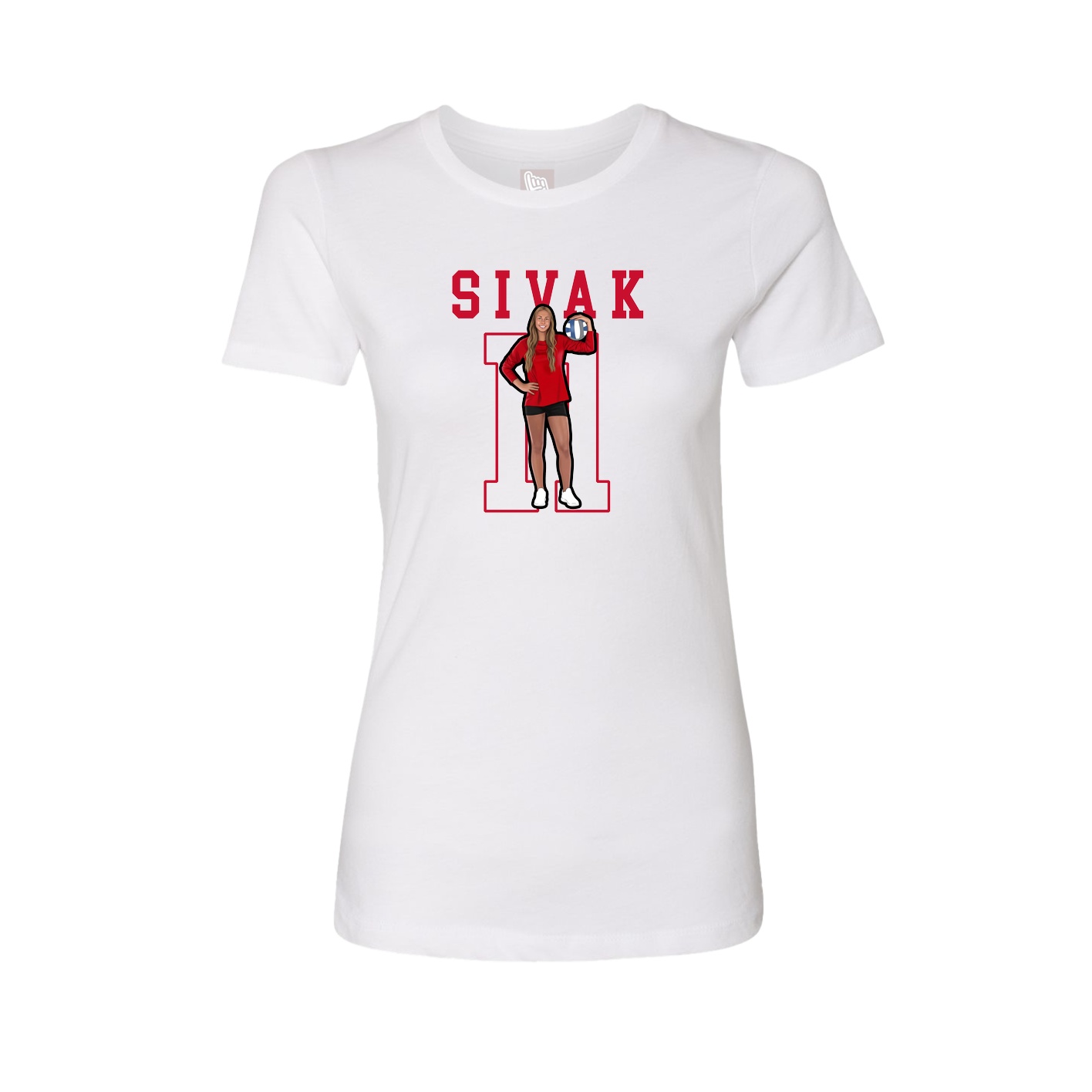 Fitted Women's Tee — Shirsey in White