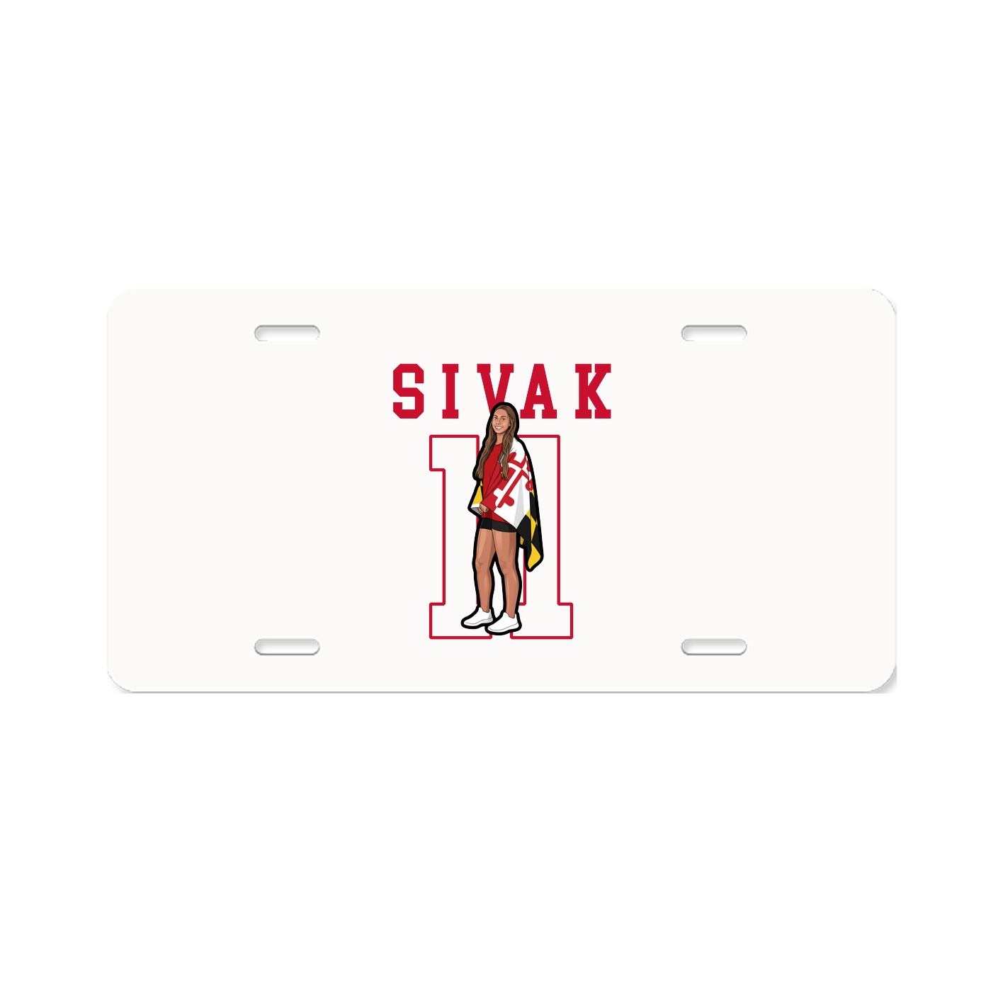 License Plate — Shirsey in Classic