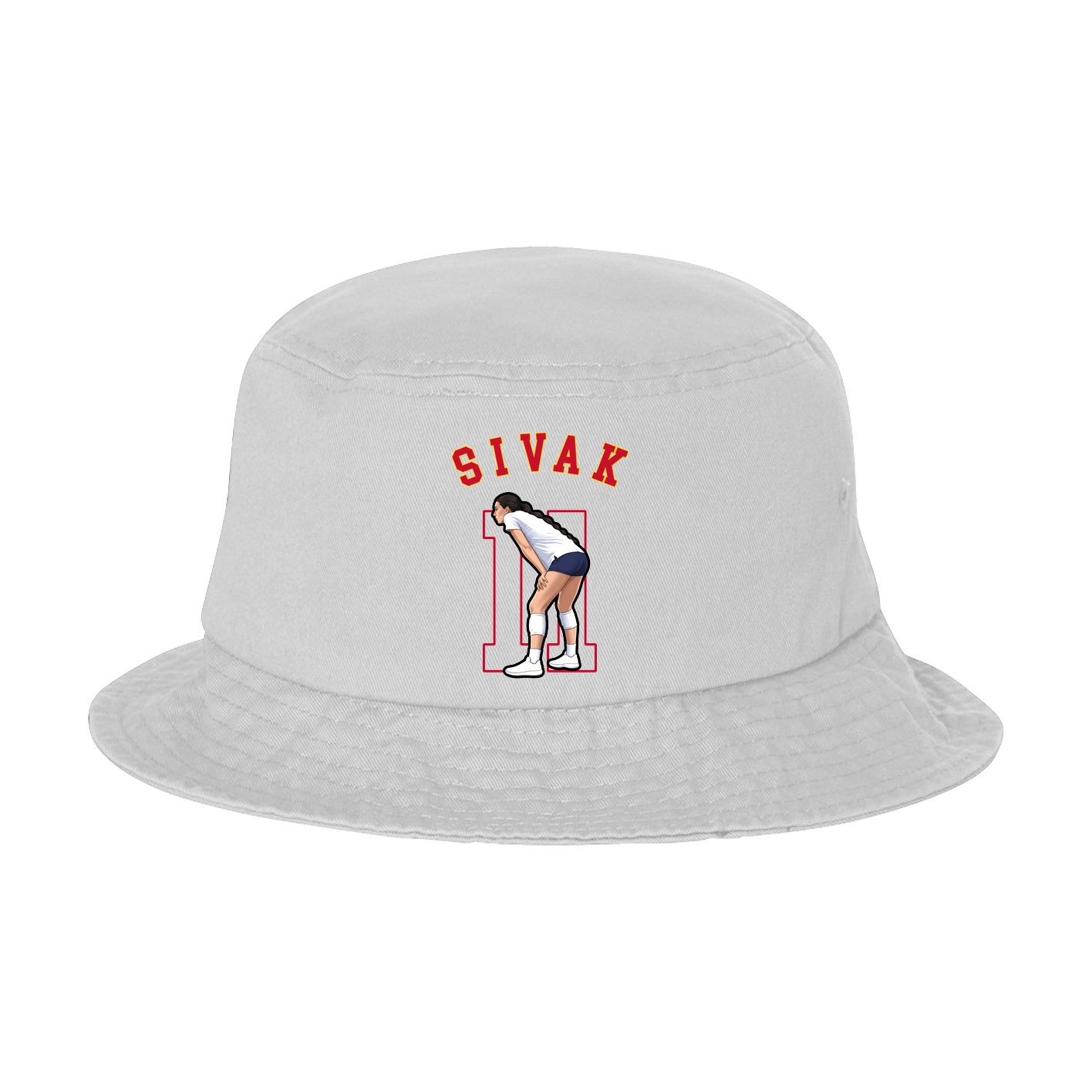 Bucket Cap — Shirsey Arch in White