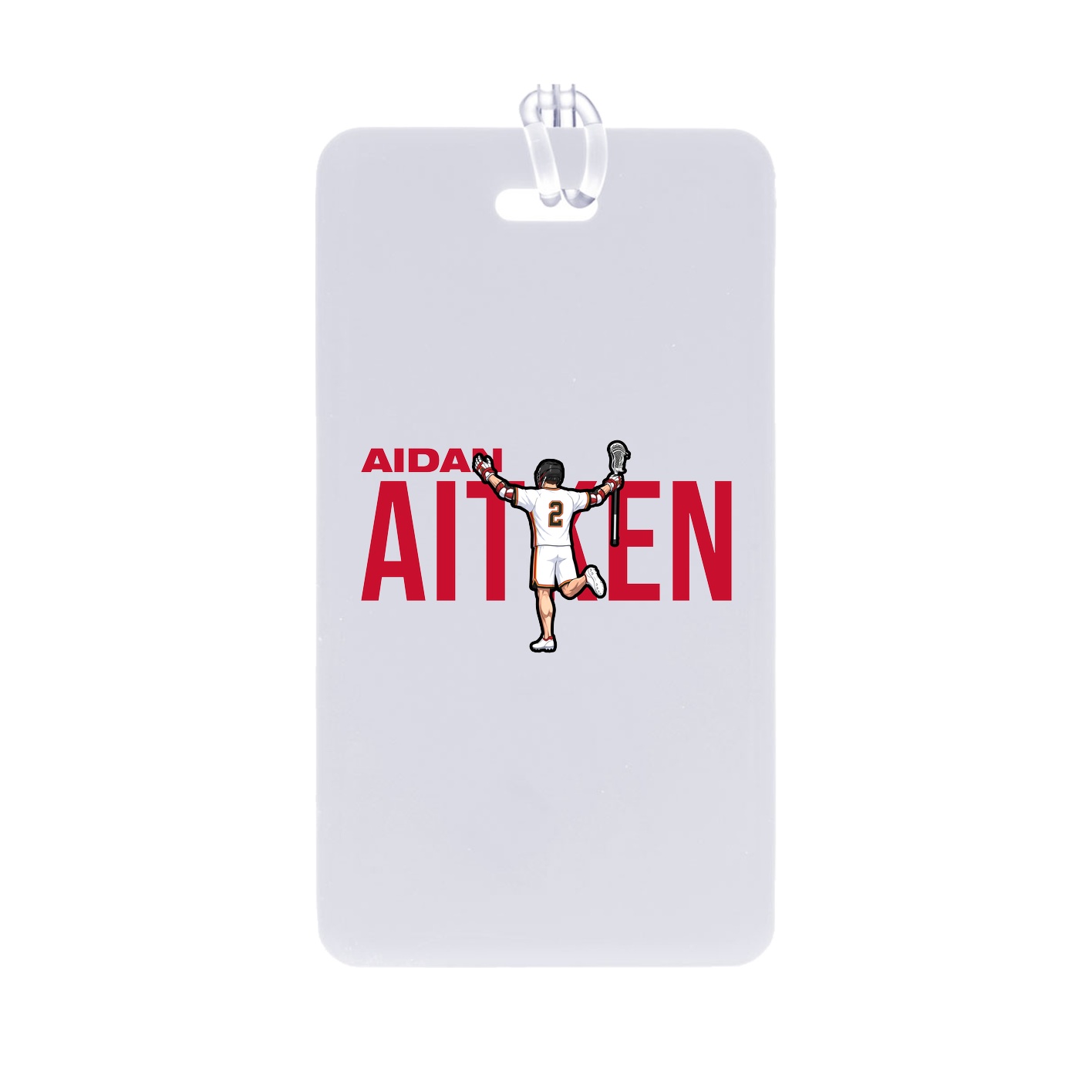 Bag Tag — Player Name in Classic