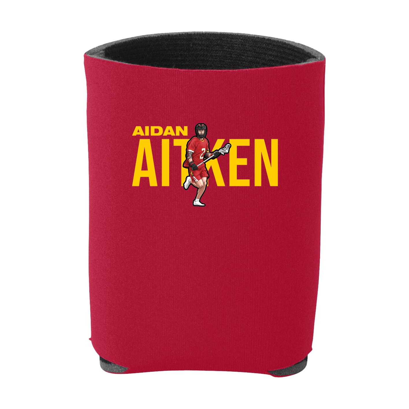 Can Holder — Player Name in Red