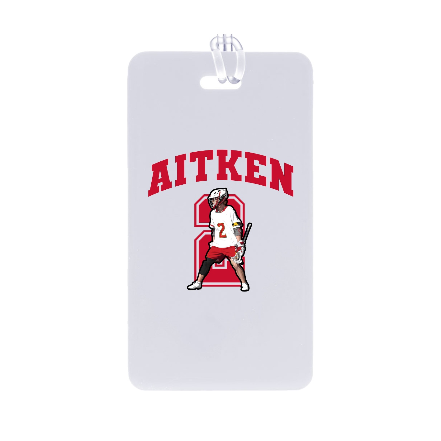 Bag Tag — Number in Classic