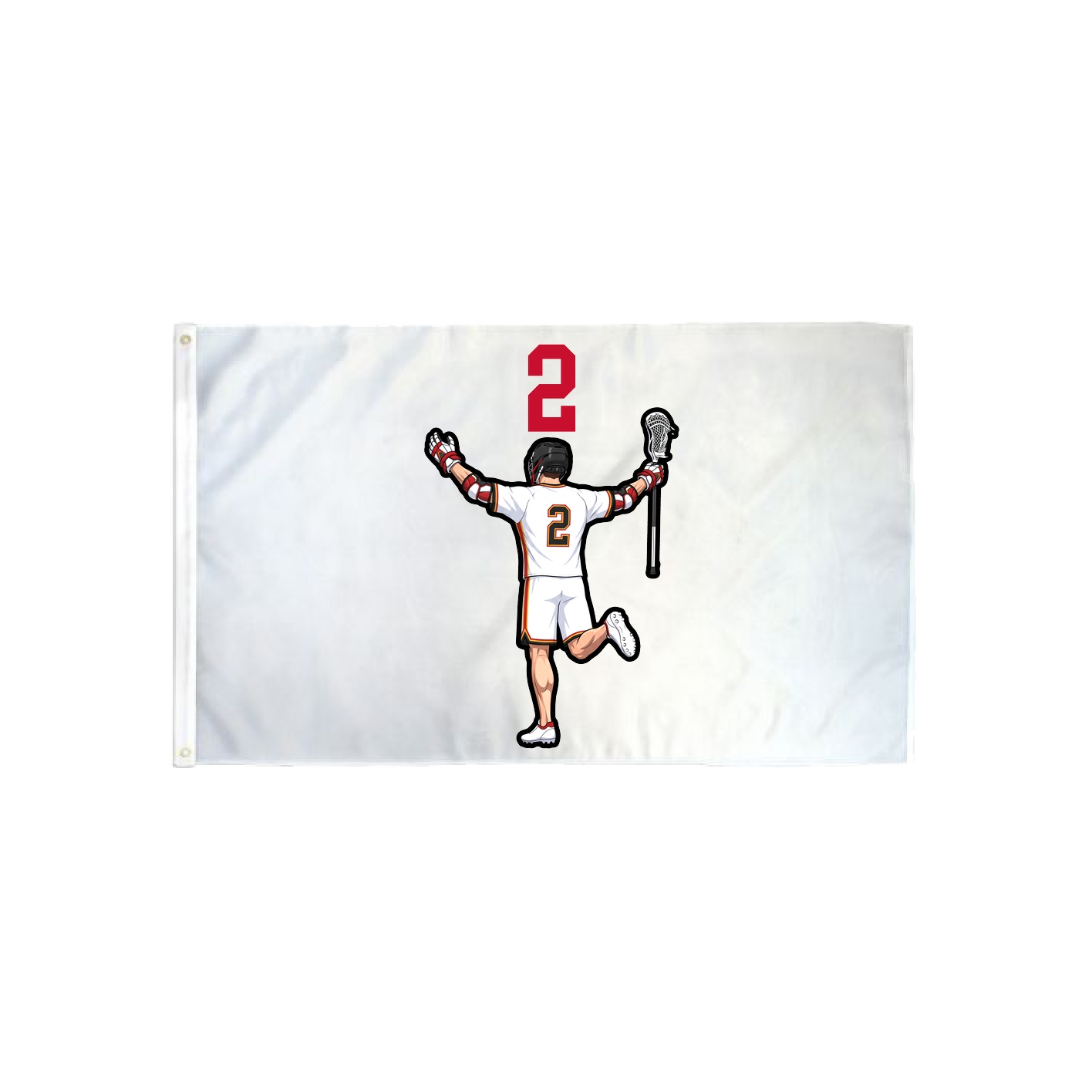 3x5 Flag — Number Top in Classic