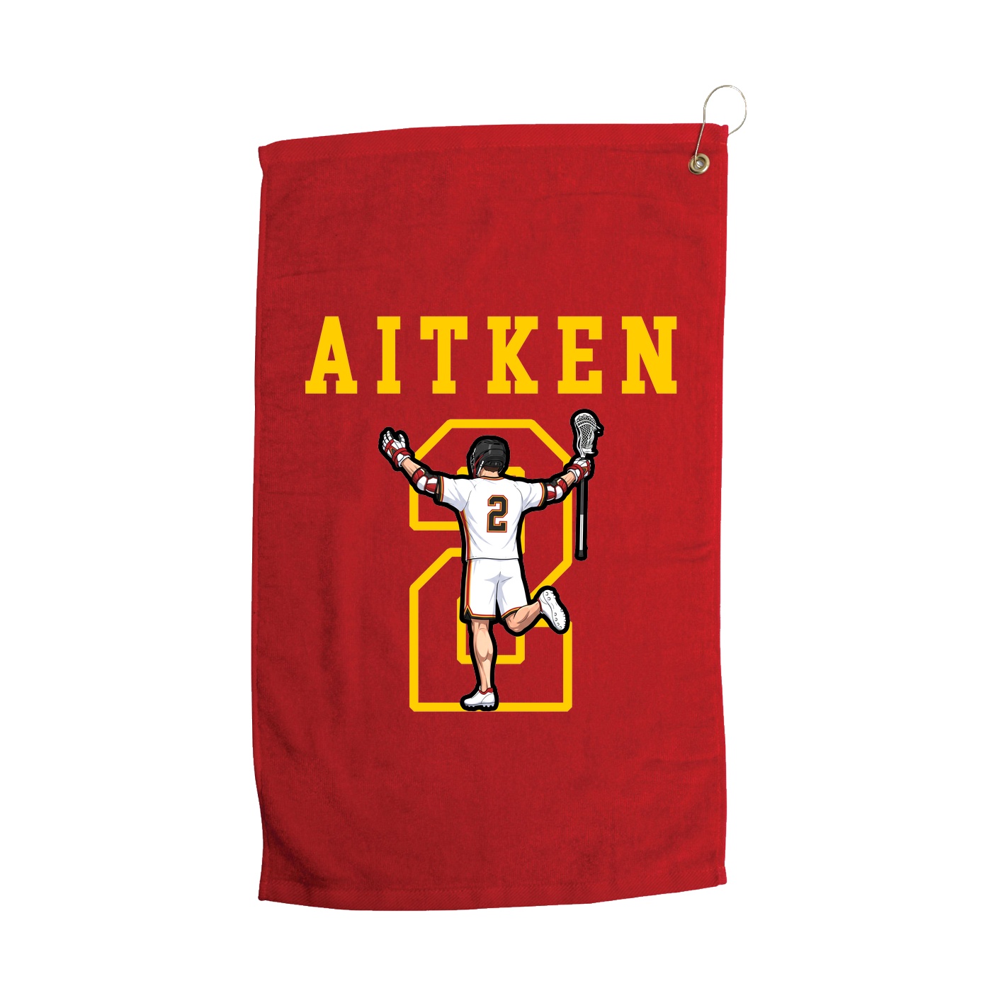 Golf Towel — Shirsey in Red