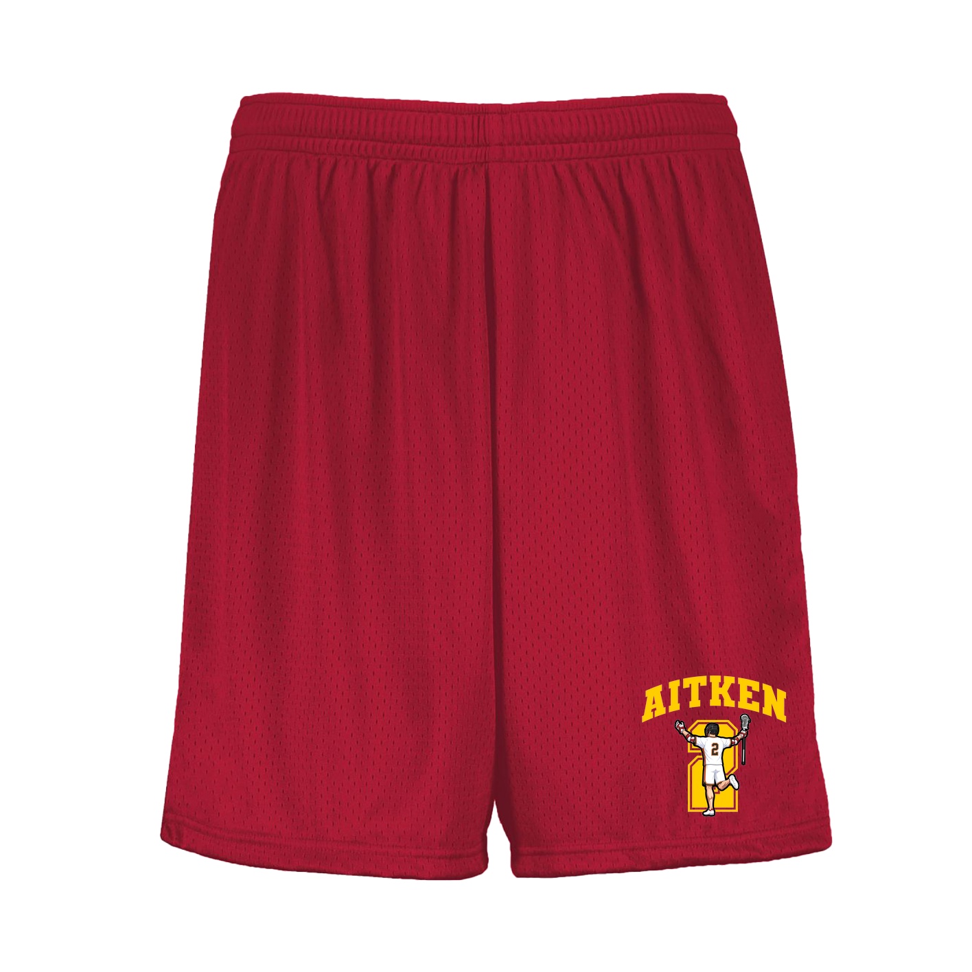 Shorts — Number in Red