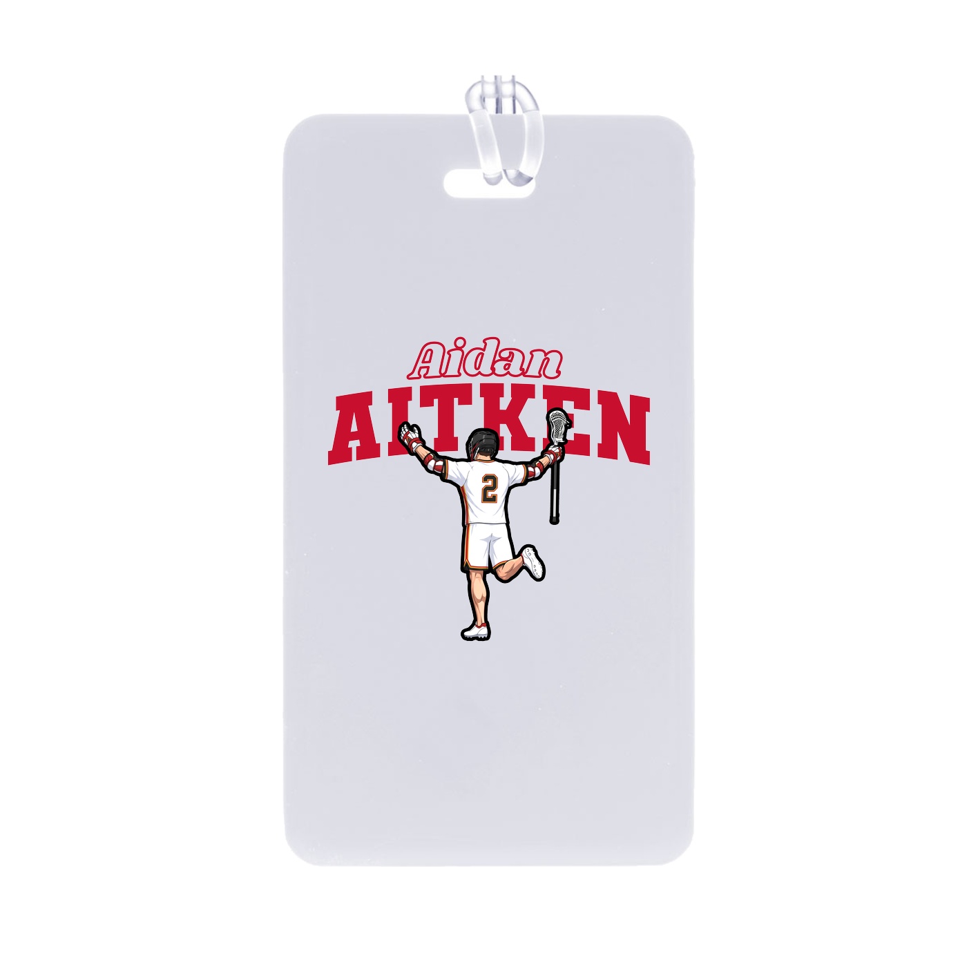 Bag Tag — Name Arch in Classic