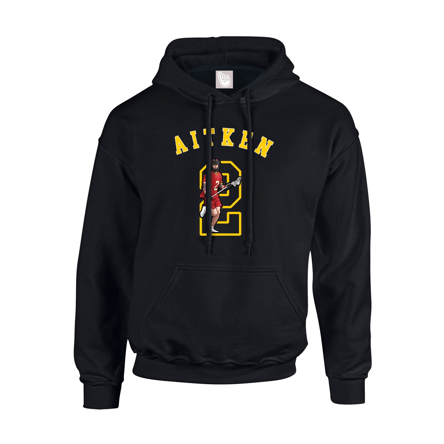 Hoodie — Shirsey Arch in Black