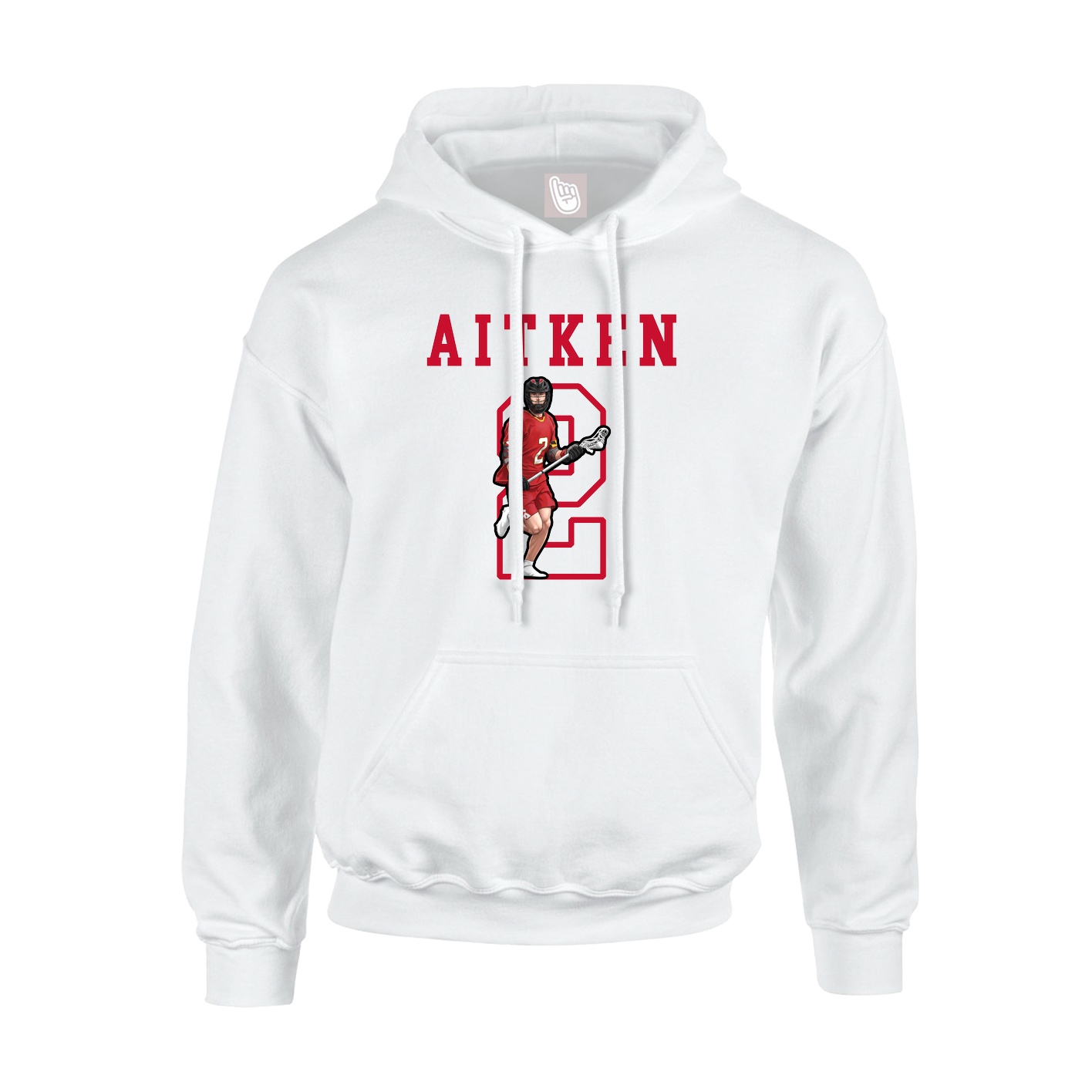 Youth Hoodie — Shirsey in White