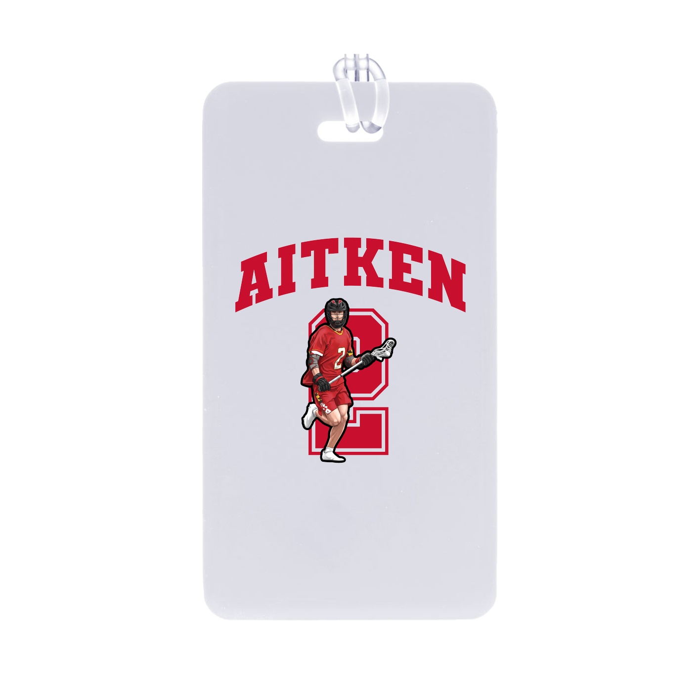 Bag Tag — Number in Classic