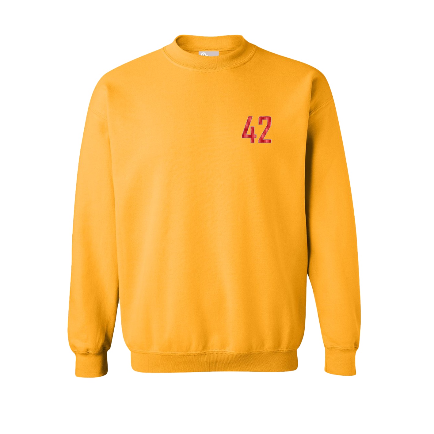 Fleece Crew — Front Shirsy in Gold