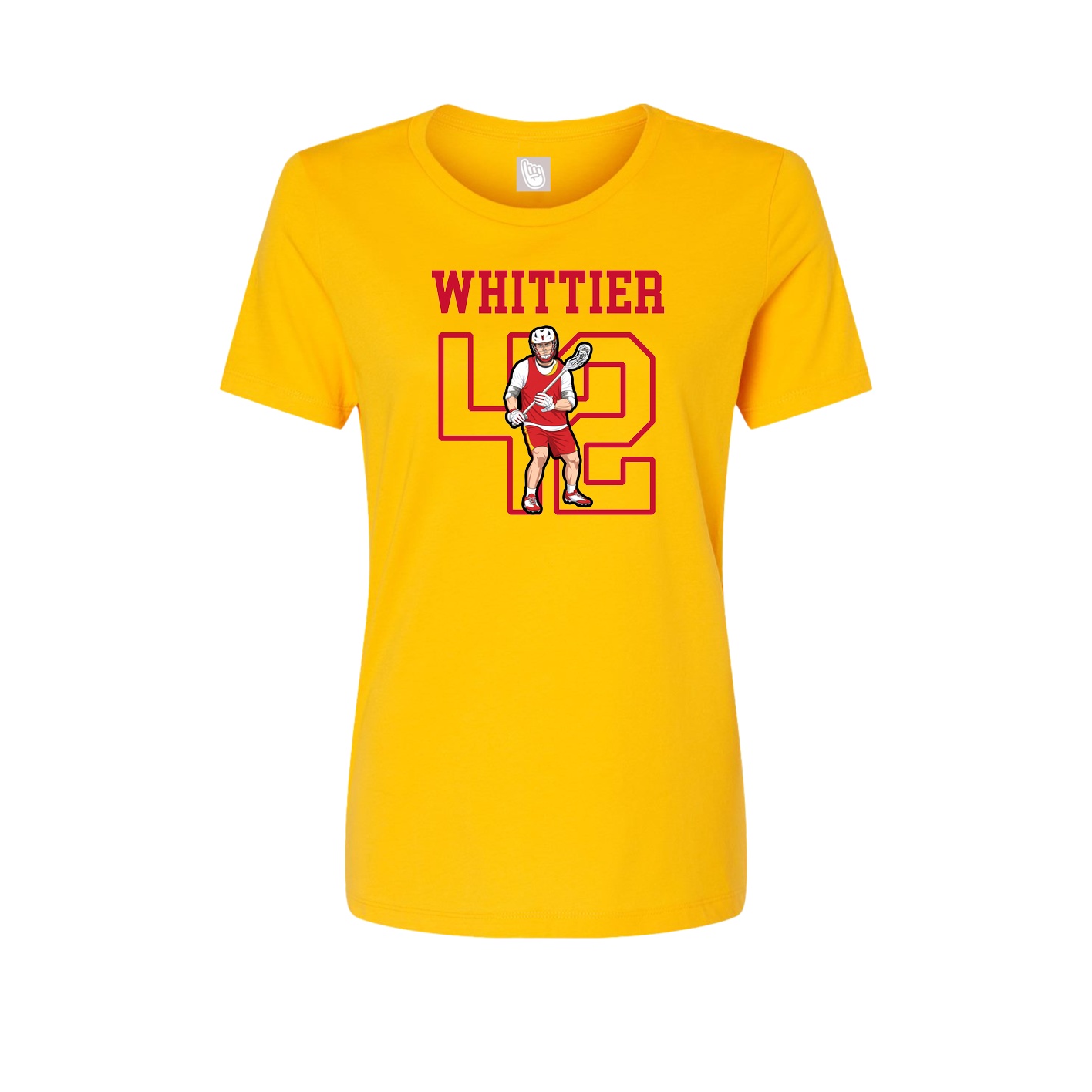 Fitted Women's Tee — Shirsey in Gold