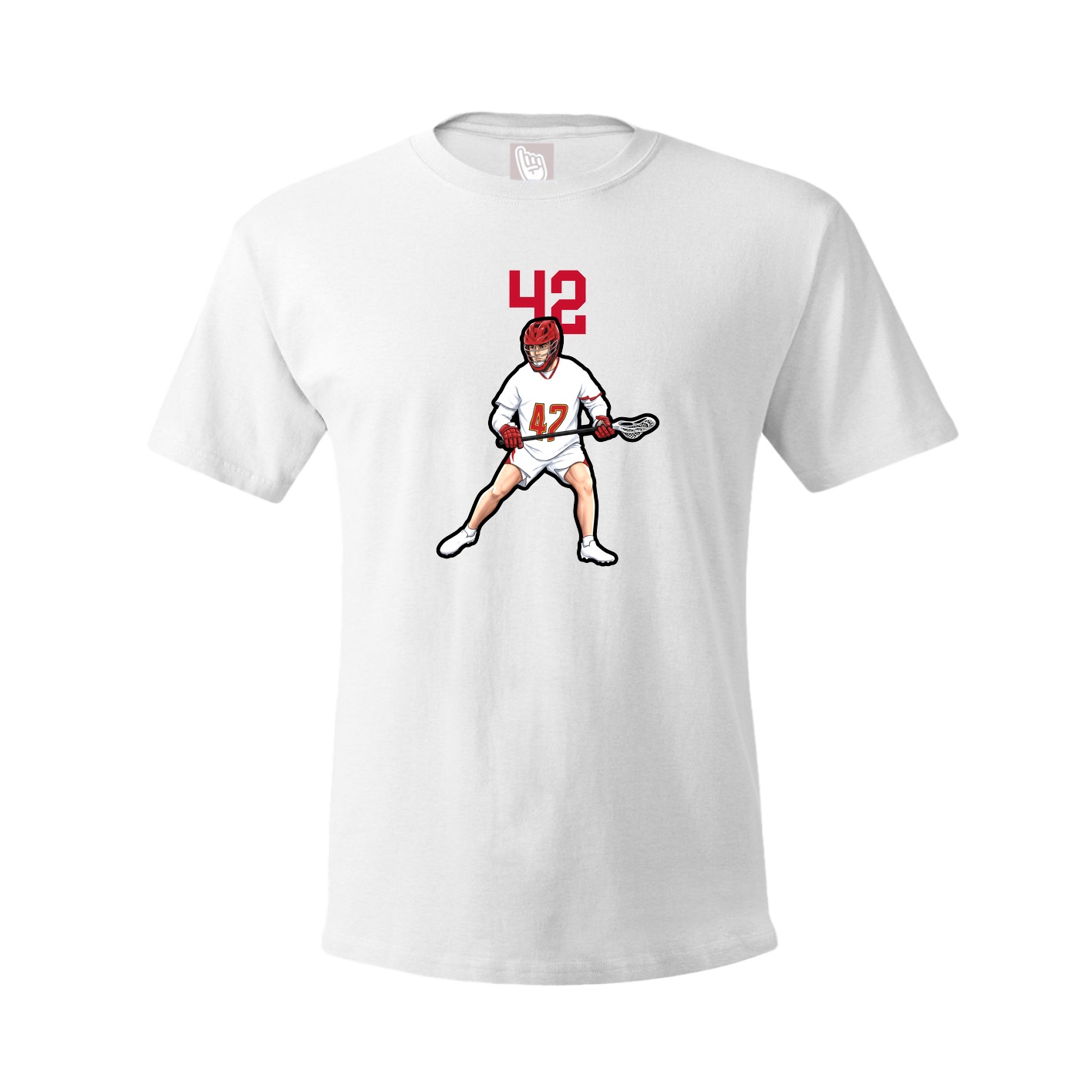 Tee — Number Top in White