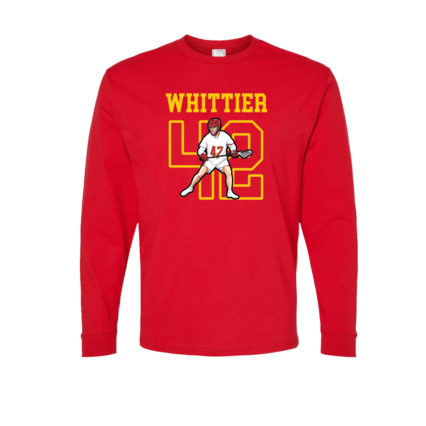 Long Sleeve Tee — Shirsey in Red